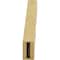Ekena Millwork 3-inch W x 18-inch D x 18-inch H Ridgewood Rough Cedar Woodgrain TimberThane Knee Brace, Primed BRCUR03X18X18RIDRCPR - alternate 3